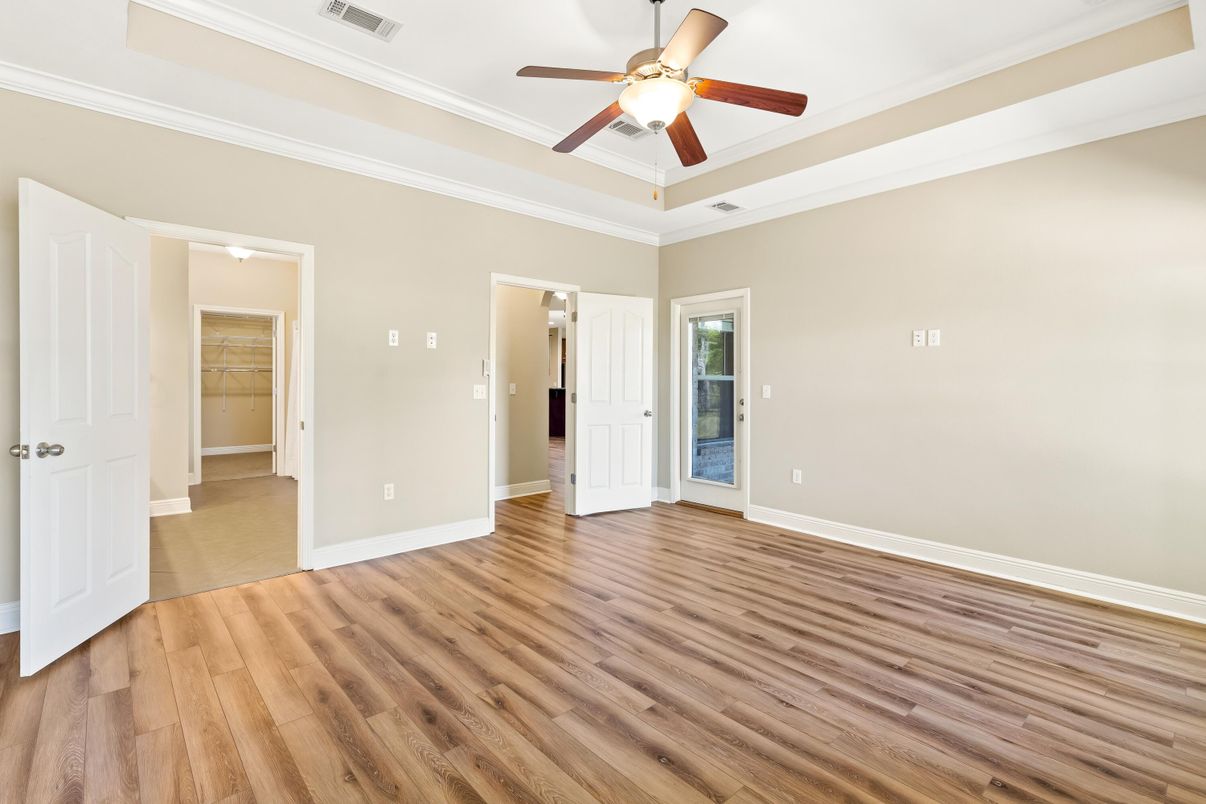 Empty room, Interior, Wood Texture Flooring