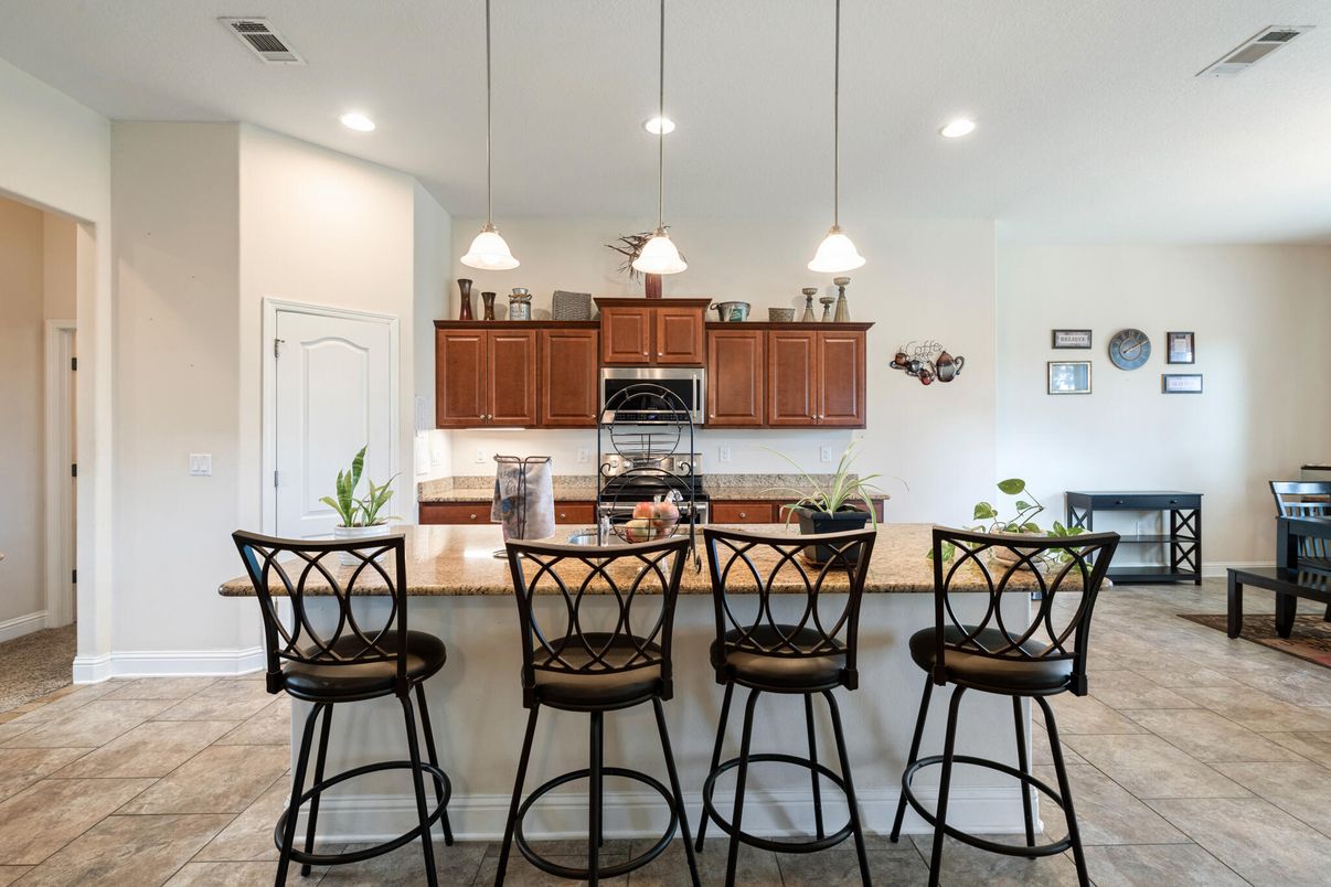 Interior, Kitchen, Pendant Lights, Recessed Lighting
