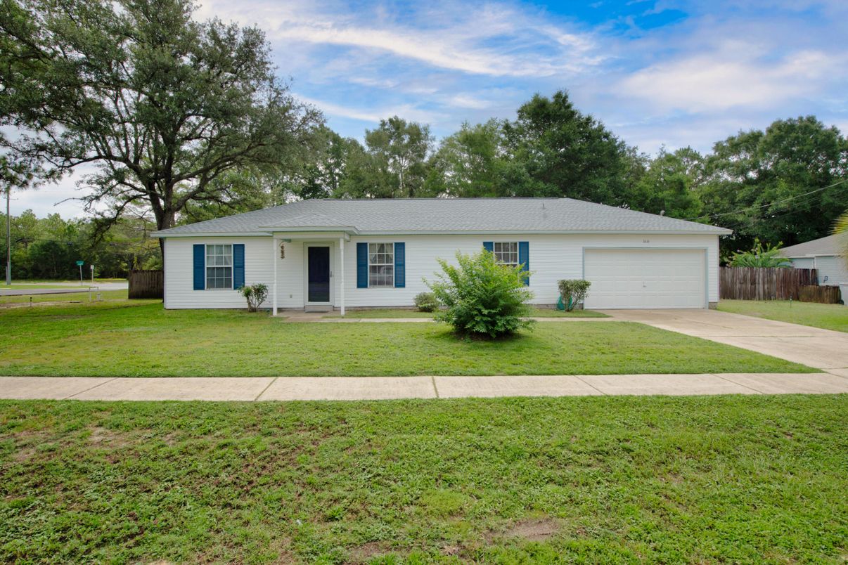 Attached, Backyard, Exterior, Facade, Ranch