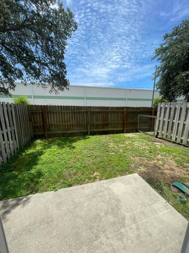 Backyard, Exterior
