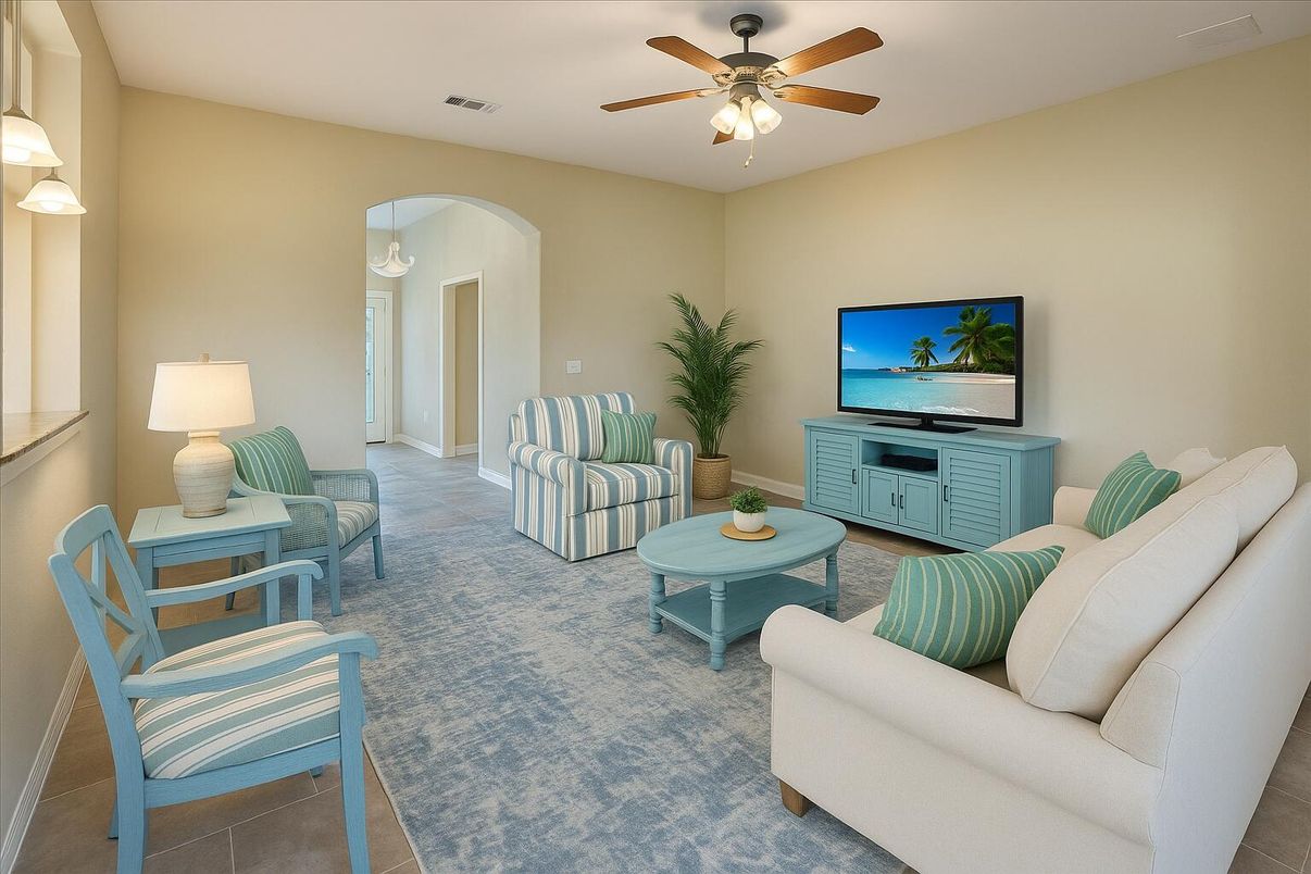 Interior, Living room, Pendant Lights