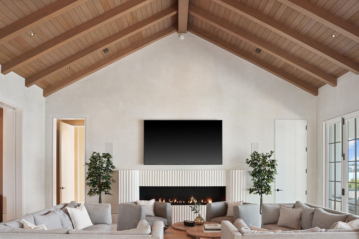 Fireplace, Interior, Living room, Wooden Beams, Wooden Ceilings