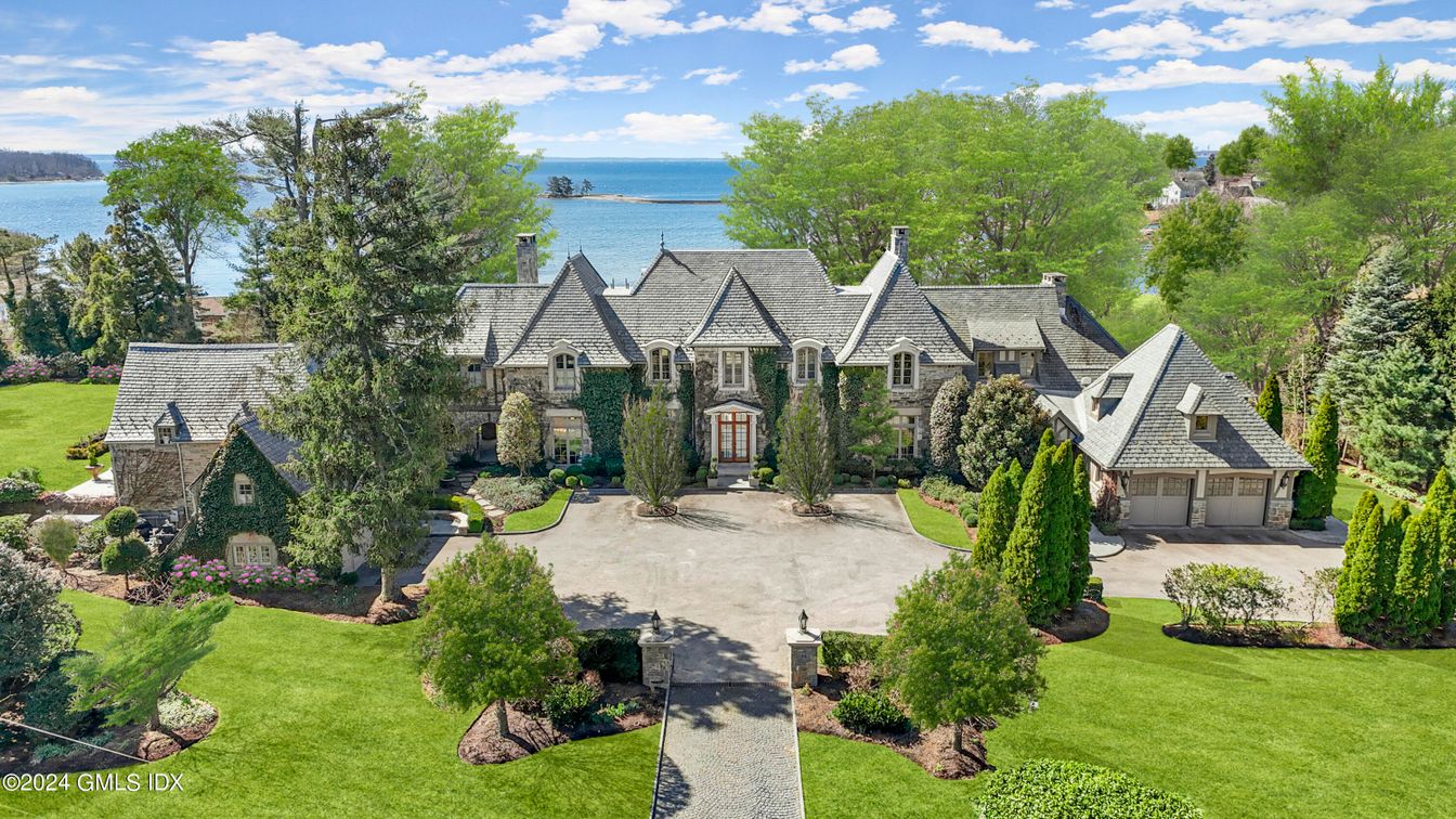 Attached, Exterior, Facade, Water, French Provincial
