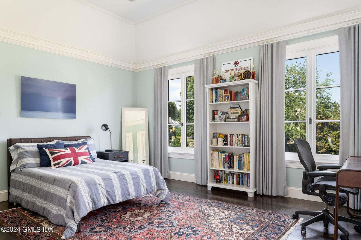Bedroom, Home Office, Interior, Wood Texture Flooring