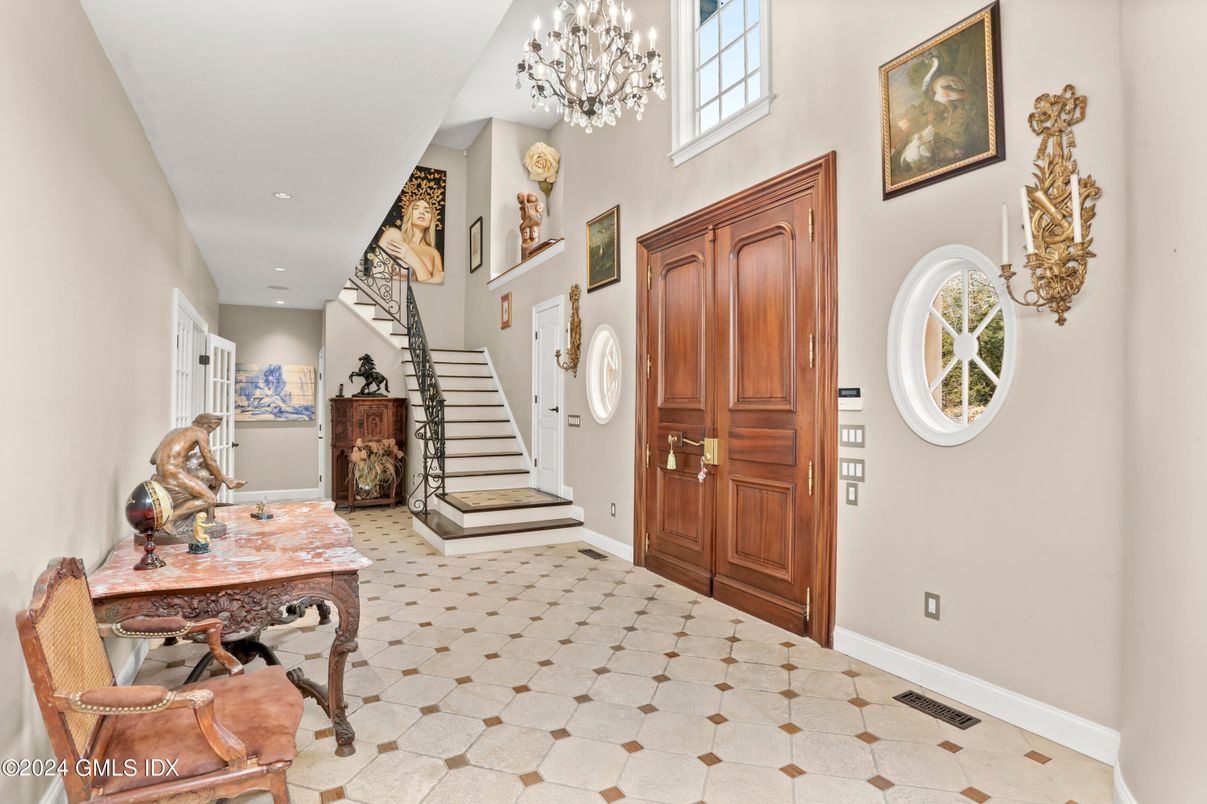Chandelier, Interior, Recessed Lighting