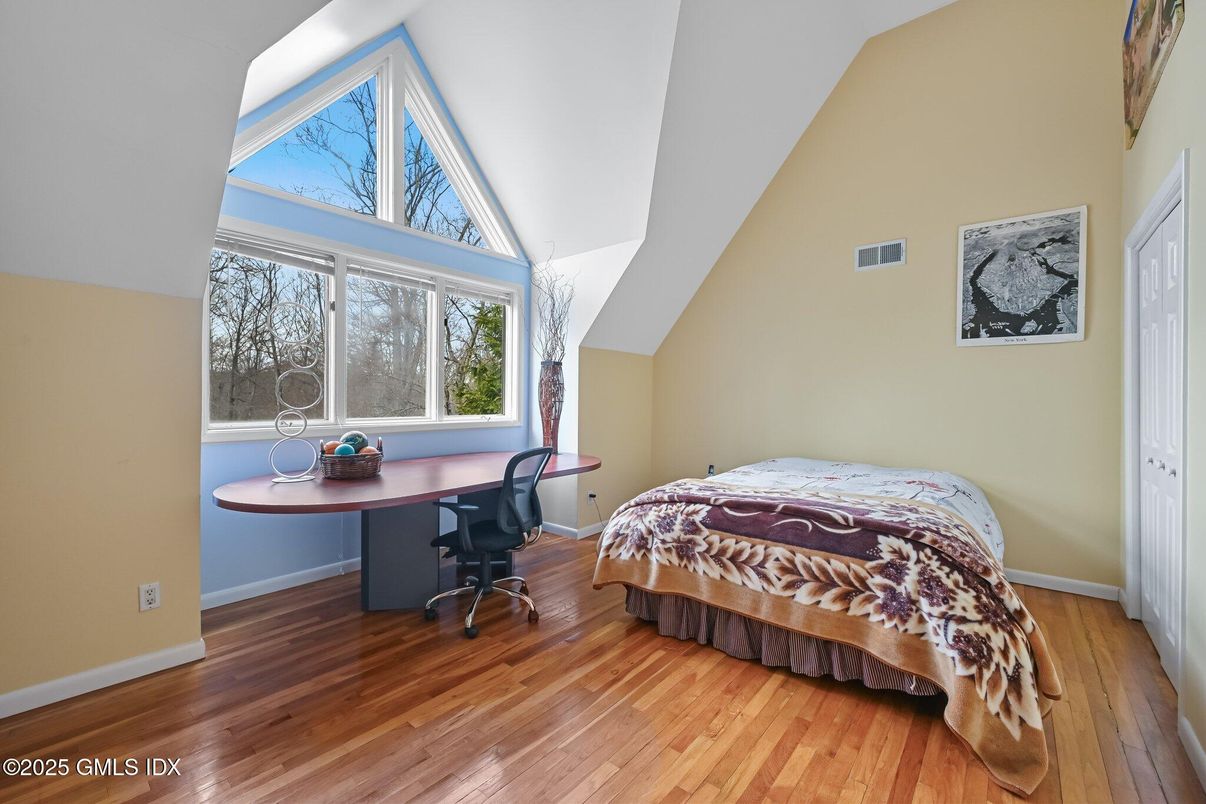Bedroom, Home Office, Interior, Wood Texture Flooring