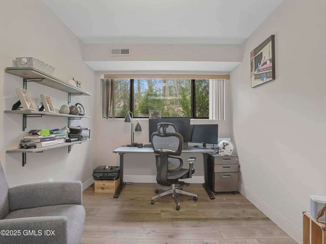 Home Office, Interior, Wood Texture Flooring