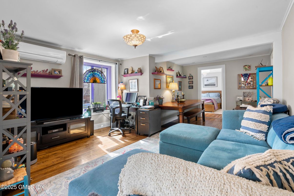 Chandelier, Home Office, Interior, Living room, Wood Texture Flooring