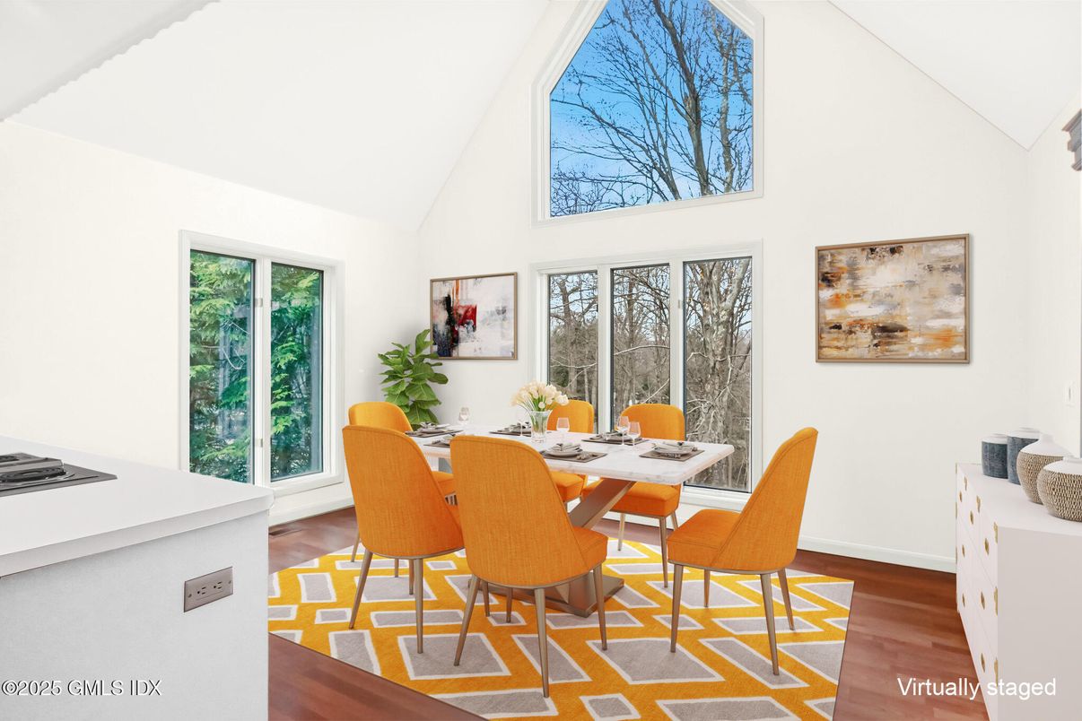 Dining room, Interior, Wood Texture Flooring