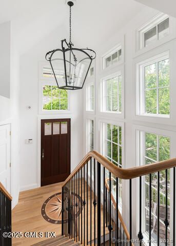Interior, Pendant Lights, Wood Texture Flooring