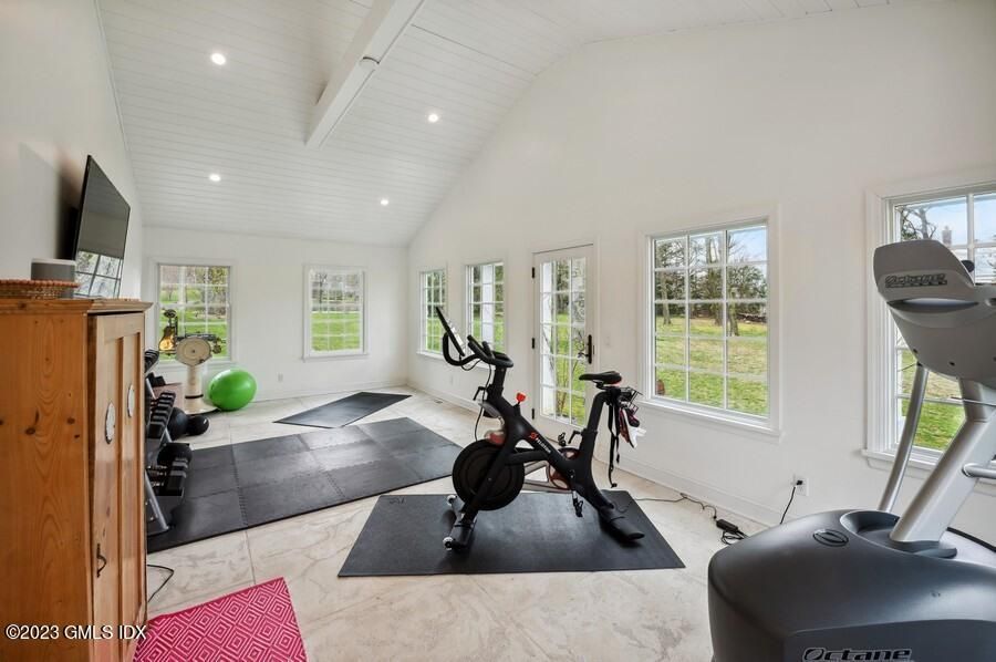 Fitness Equipment, Interior, Recessed Lighting