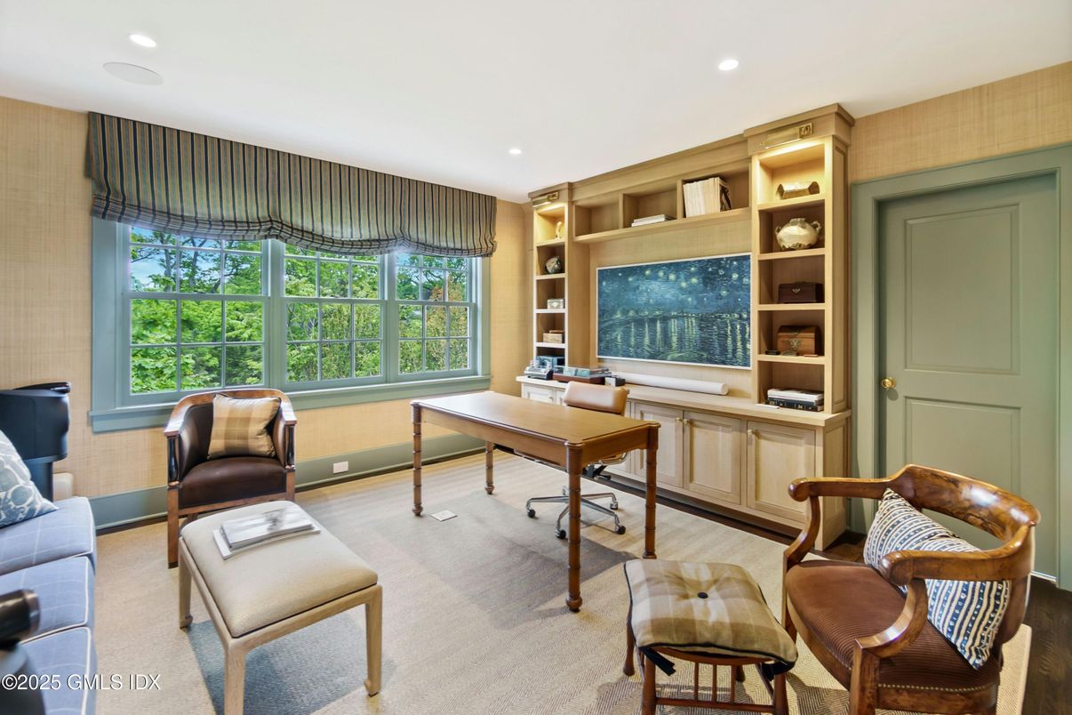 Home Office, Interior, Recessed Lighting