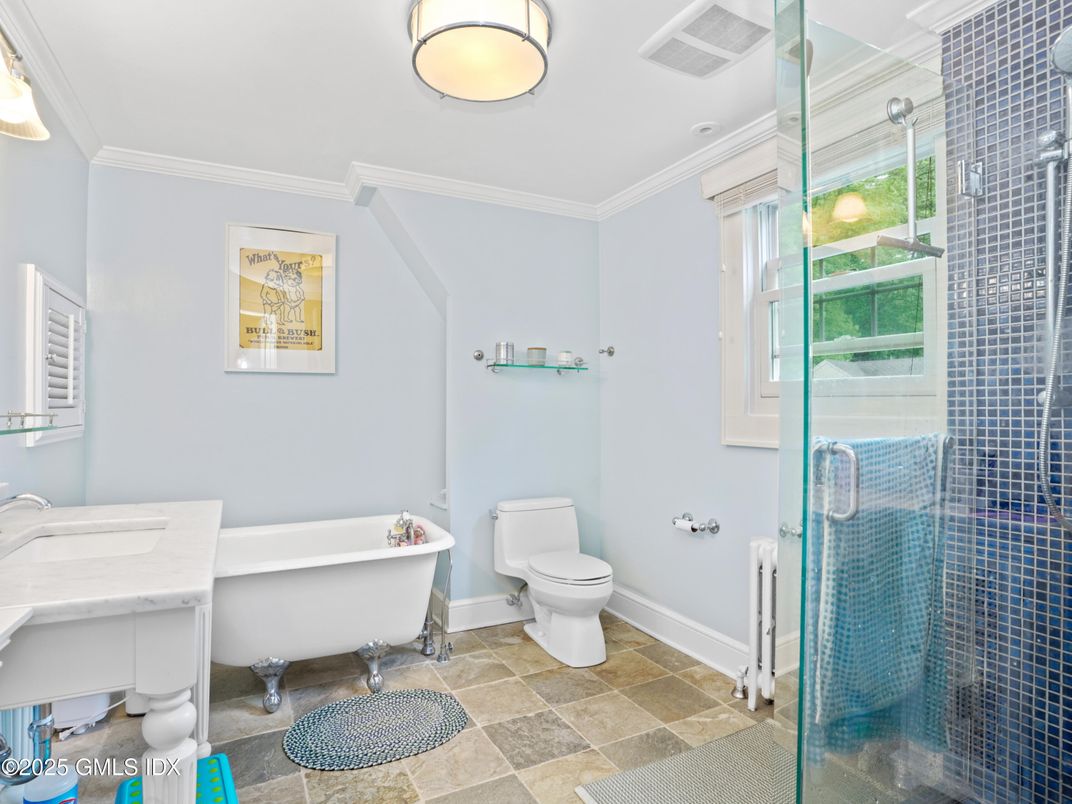 Bathroom, Free Standing Baths, Glass Shower, Interior