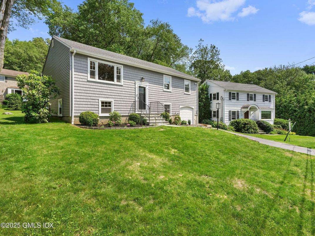 Attached, Backyard, Exterior, Facade, Raised Ranch