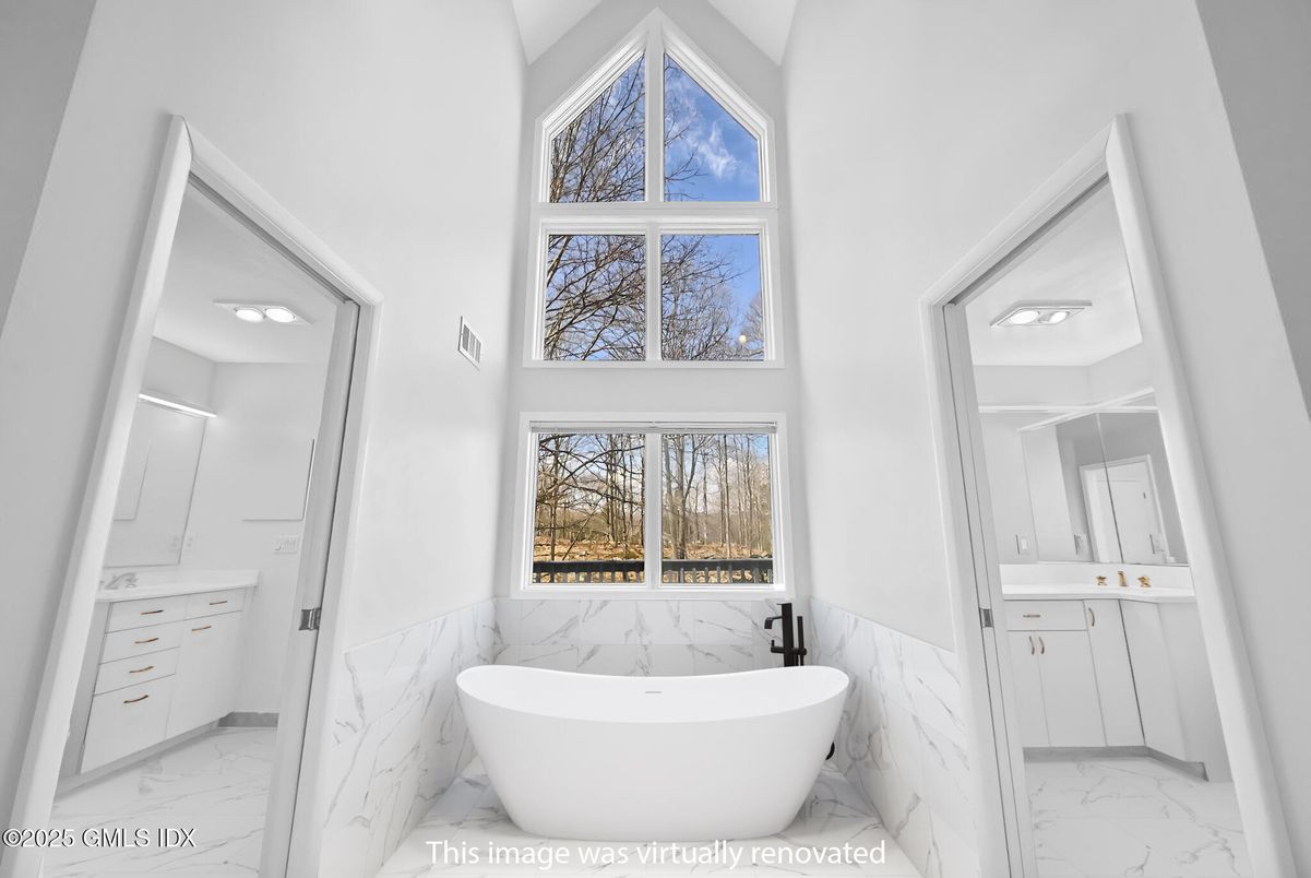 Bathroom, Free Standing Baths, Interior, Marble