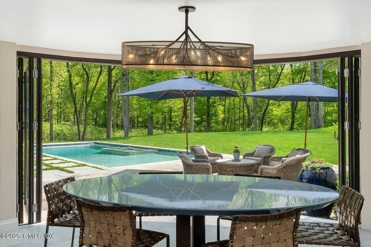 Dining room, Exterior, Interior, Pool