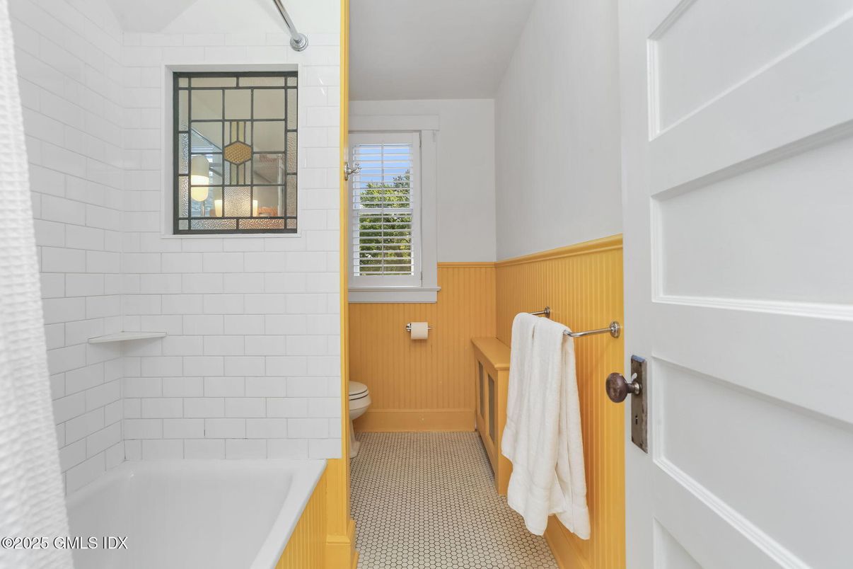 Bathroom, Interior, Wooden Walls