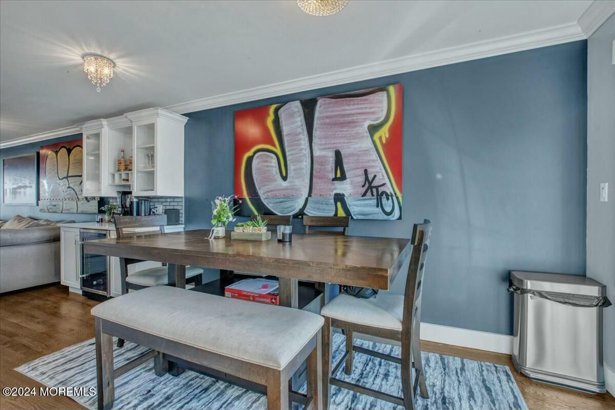 Dining room, Interior, Wood Texture Flooring