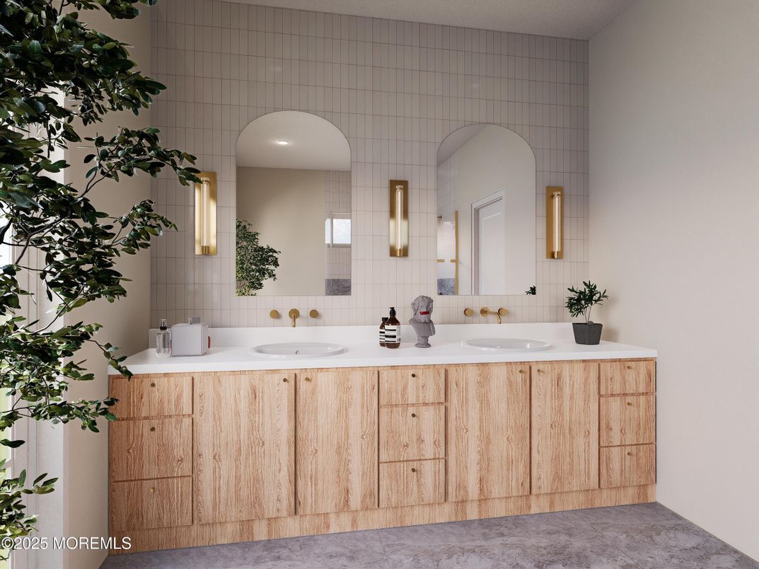 Bathroom, Dual Sink Vanities, Interior