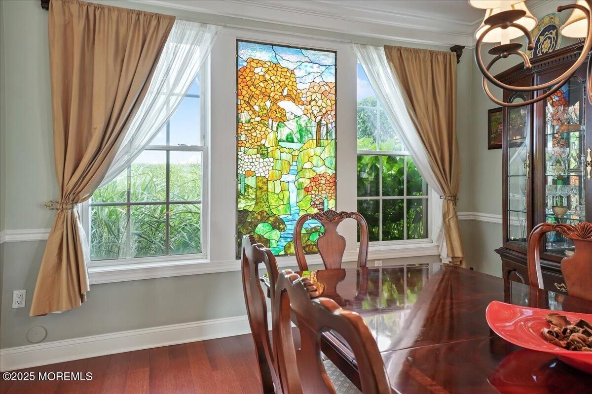 Dining room, Interior, Wood Texture Flooring