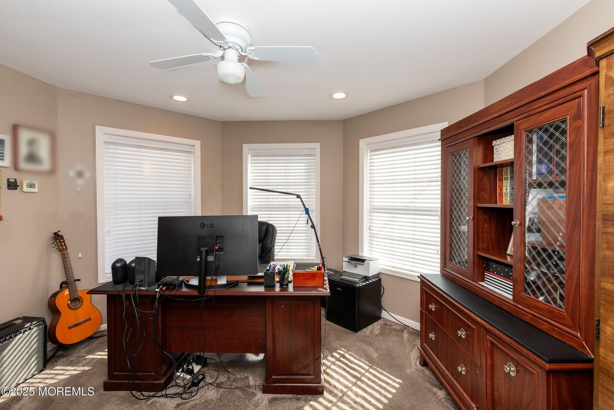 Home Office, Interior, Recessed Lighting