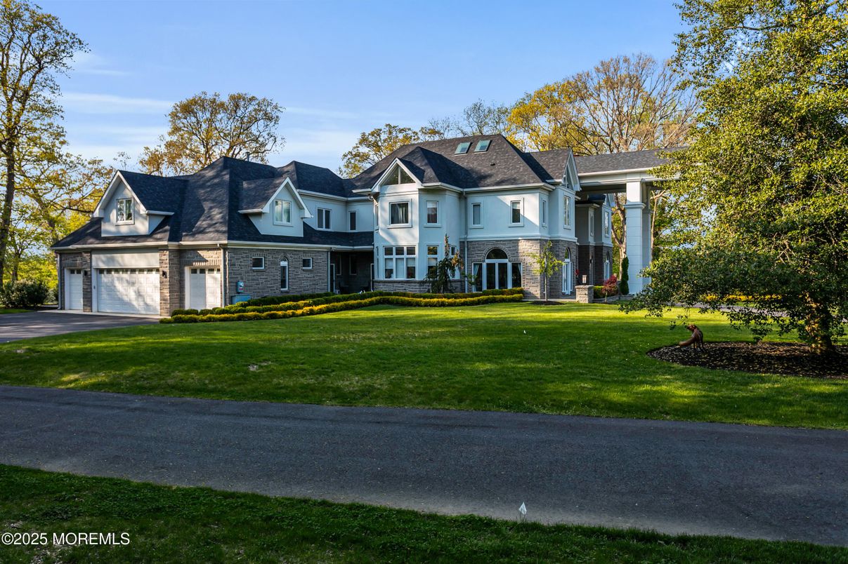 Attached, Backyard, Exterior, Facade, French Provincial