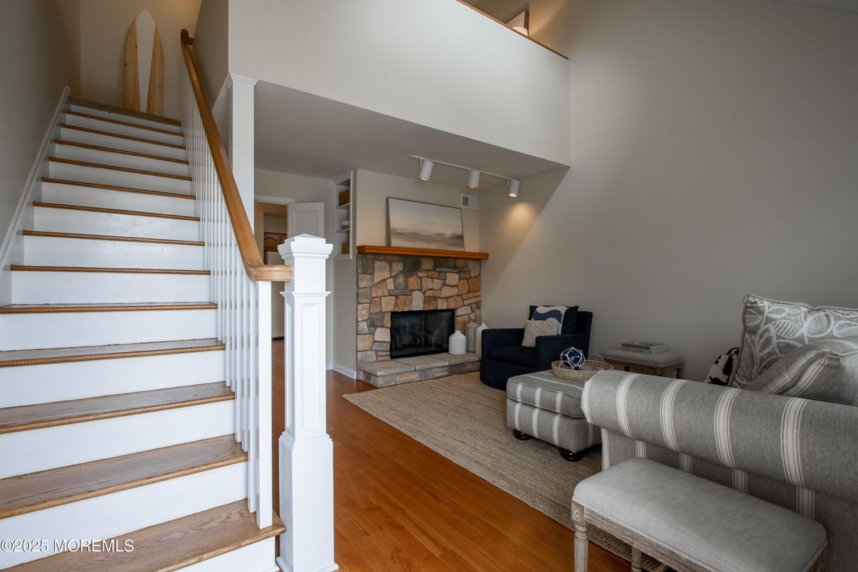 Fireplace, Interior, Living room, Wood Texture Flooring