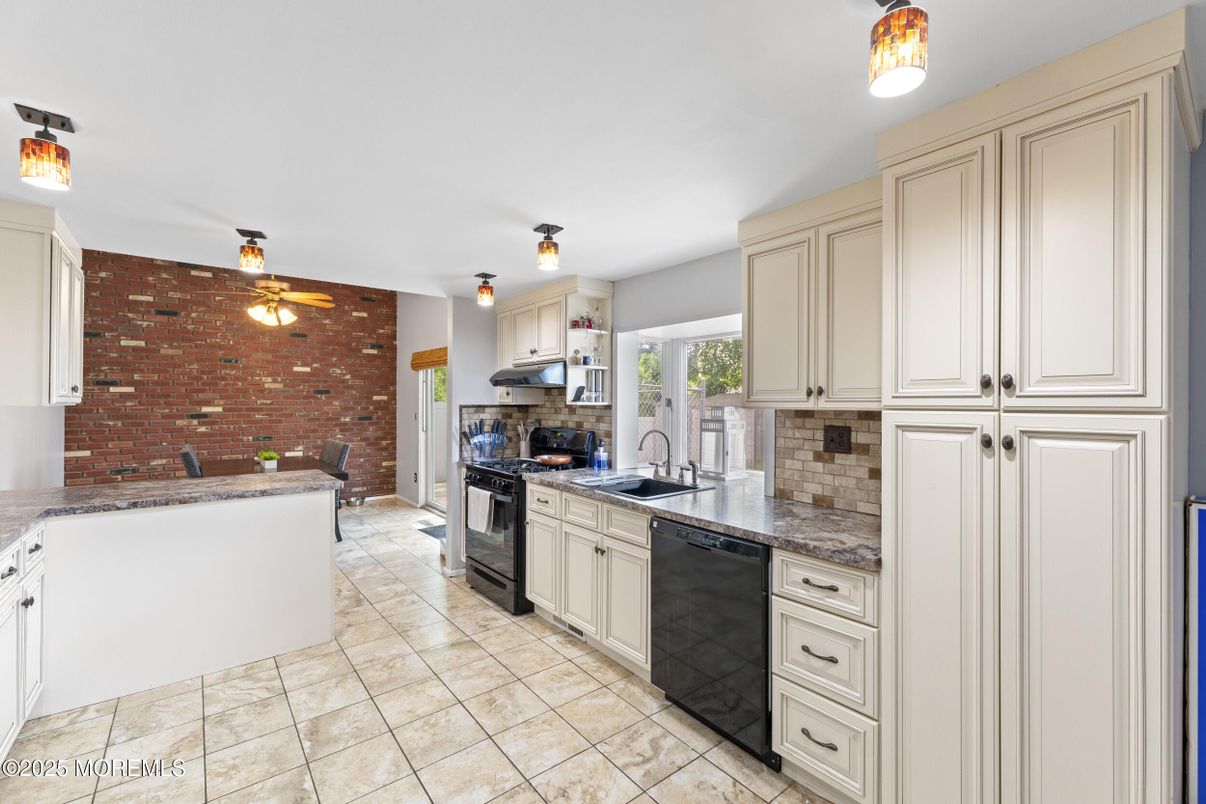 Interior, Kitchen, Stone Walls