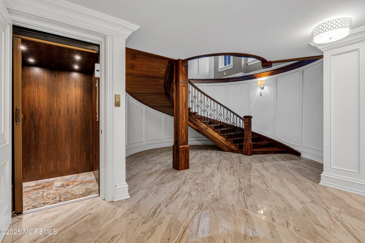 Interior, Marble, Wooden Walls