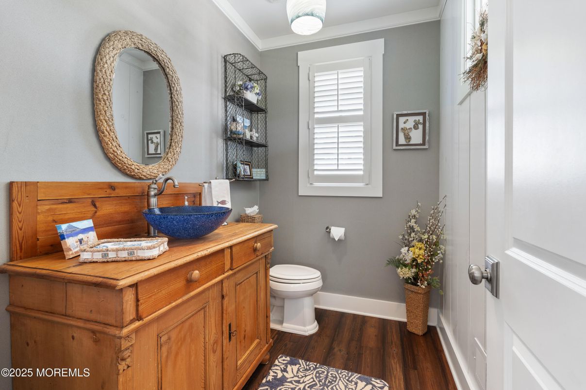 Bathroom, Interior, Wood Texture Flooring