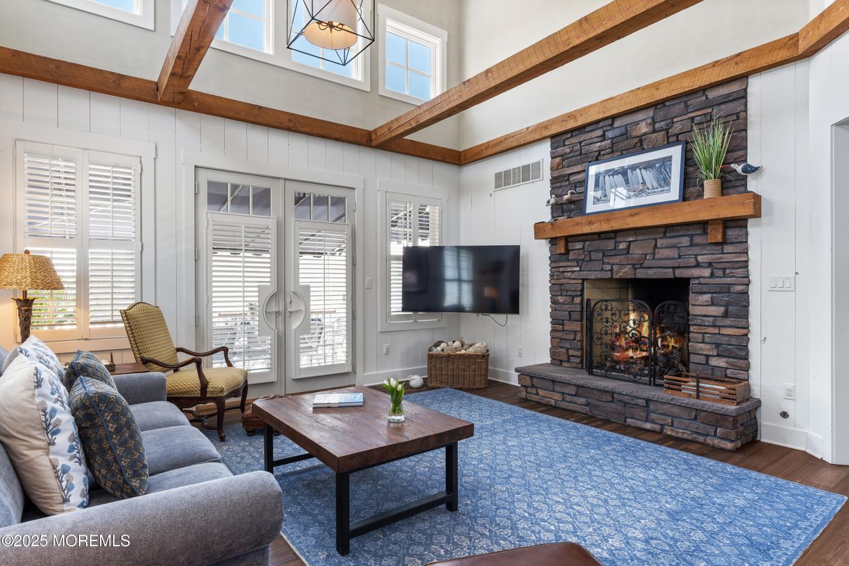 Fireplace, Interior, Living room, Wood Texture Flooring