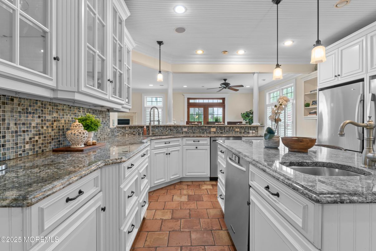 Interior, Kitchen, Pendant Lights, Recessed Lighting