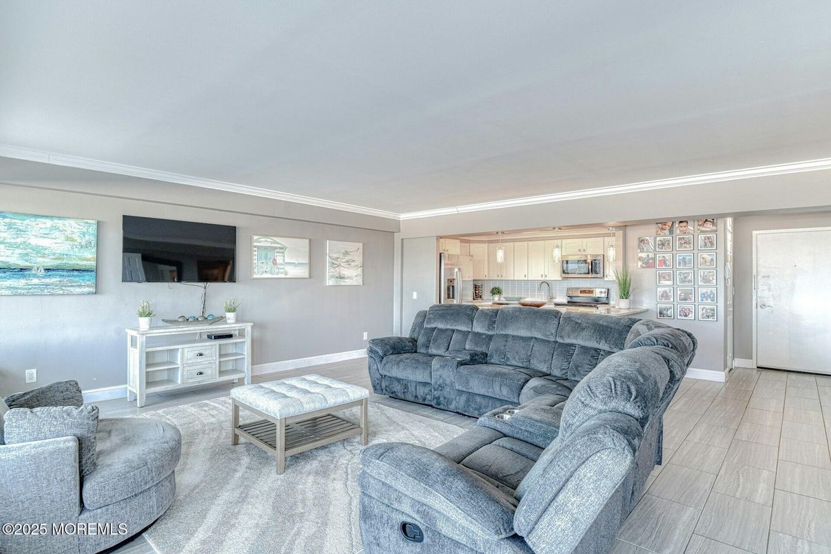 Interior, Kitchen, Living room, Wood Texture Flooring
