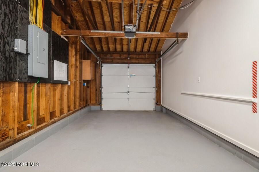 Garage, Interior, Wooden Beams, Wooden Ceilings, Wooden Walls