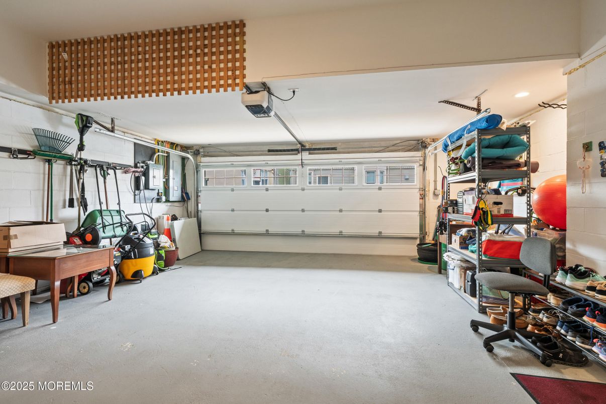 Garage, Interior, Recessed Lighting