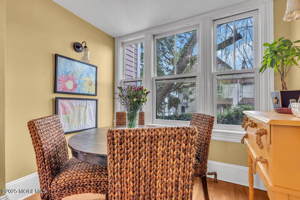 Dining room, Interior, Wood Texture Flooring