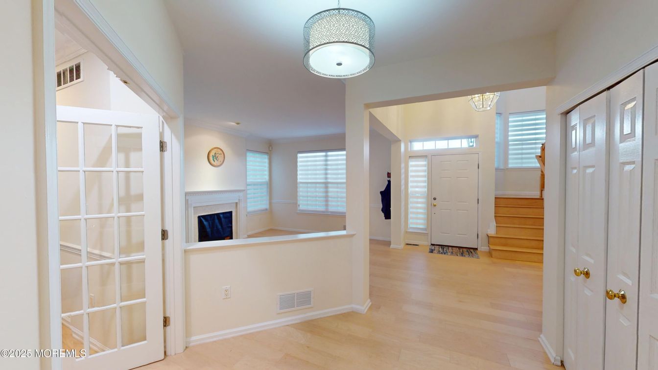 Fireplace, Interior, Wood Texture Flooring