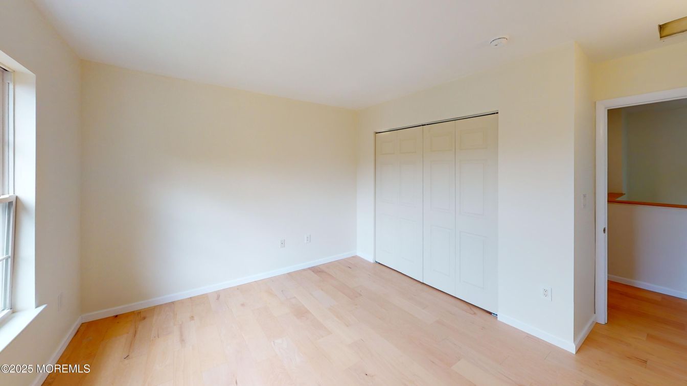 Detached Garage, Empty room, Interior, Wood Texture Flooring