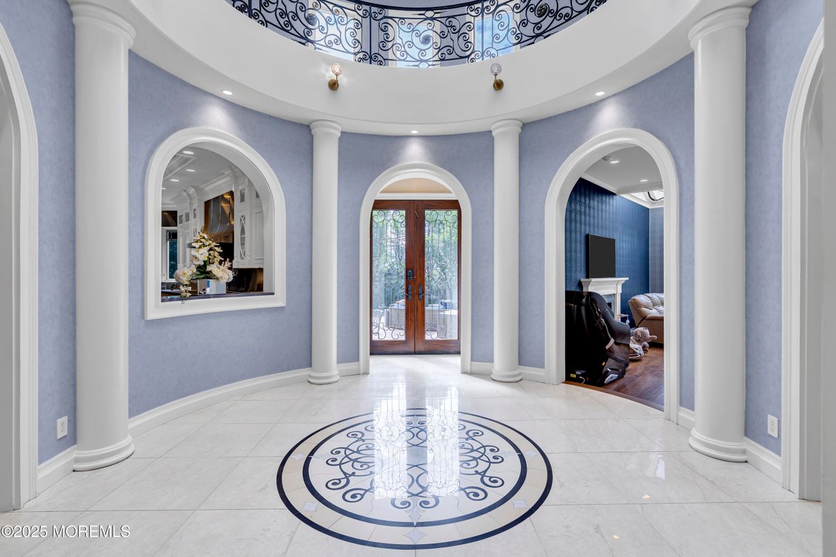 Interior, Marble, Recessed Lighting