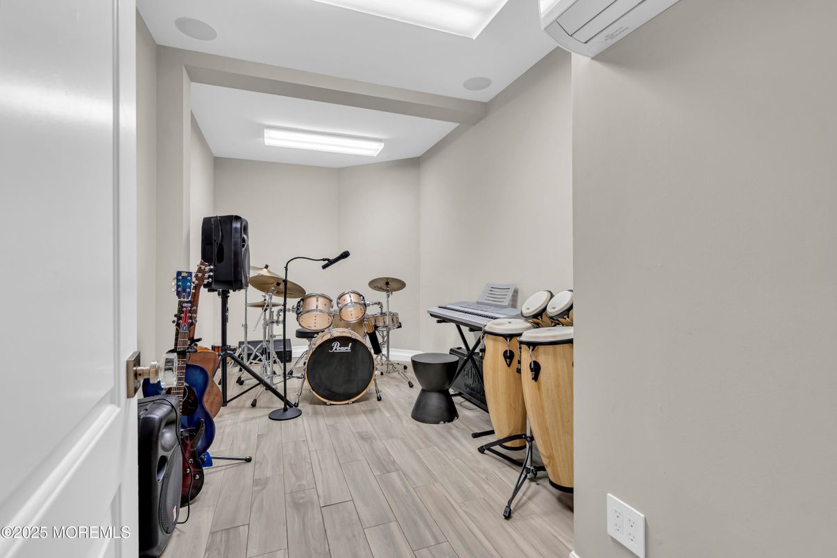 Fitness Equipment, Interior, Wood Texture Flooring