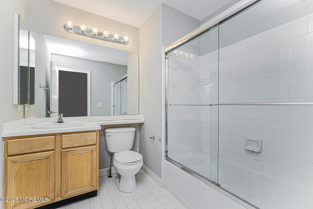 Bathroom, Dual Sink Vanities, Glass Shower, Interior