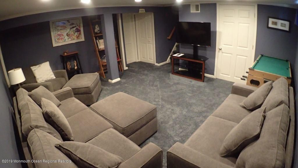 Billiard Table, Game Room, Interior, Living room, Recessed Lighting