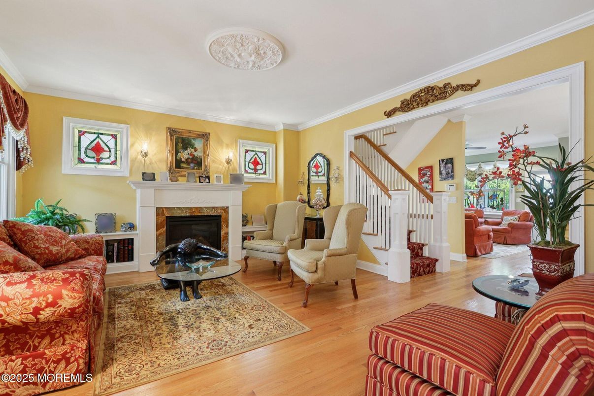 Fireplace, Interior, Living room, Wood Texture Flooring