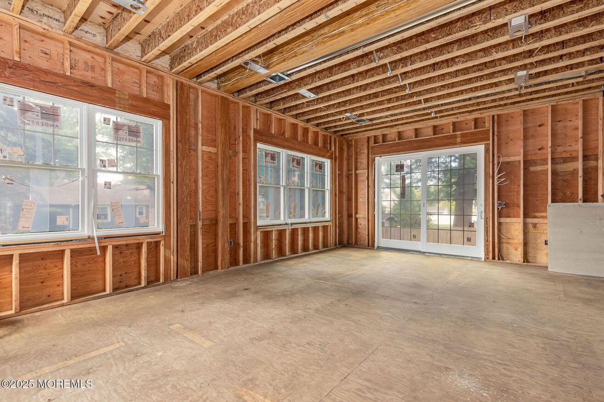 Empty room, Interior, Wooden Beams, Wooden Ceilings, Wooden Walls