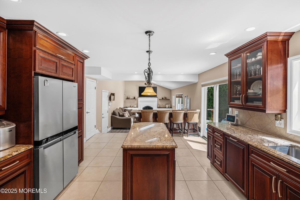 Dining room, Interior, Kitchen, Living room, Pendant Lights, Recessed Lighting