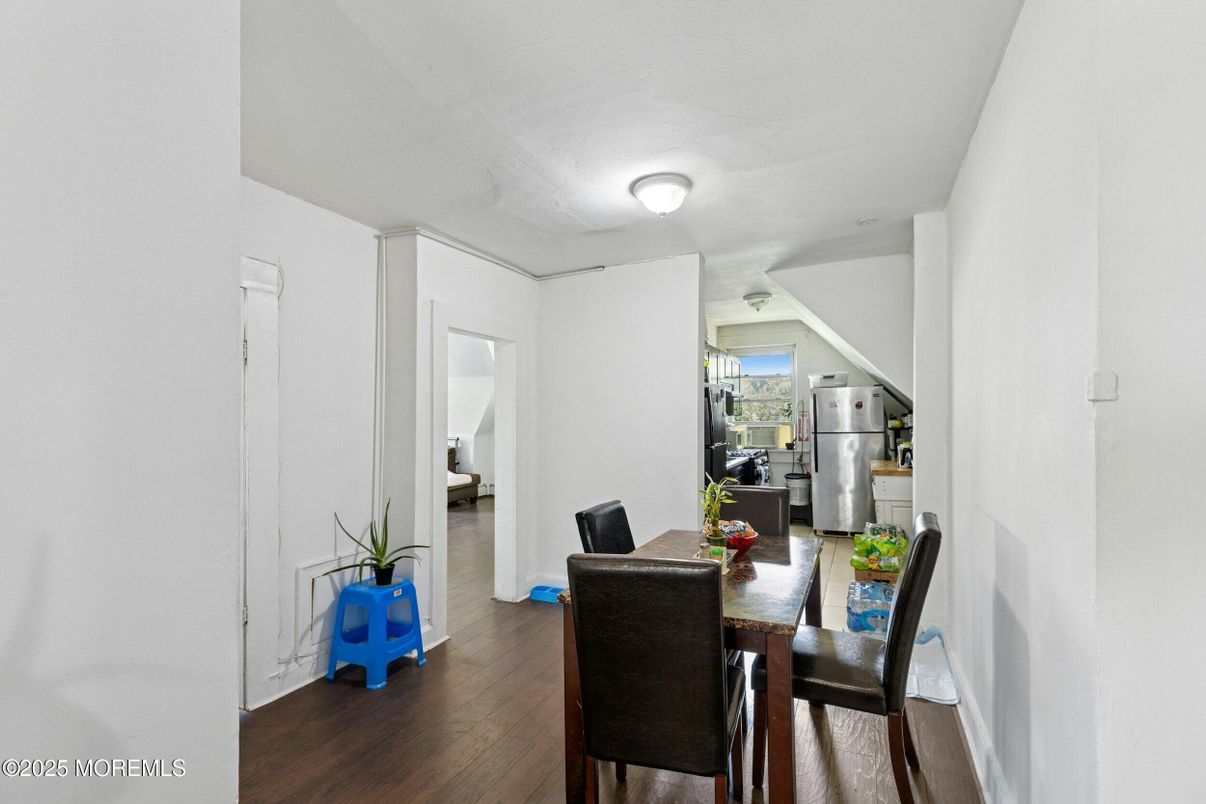 Dining room, Interior, Wood Texture Flooring