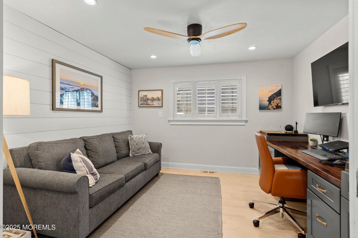 Home Office, Interior, Recessed Lighting