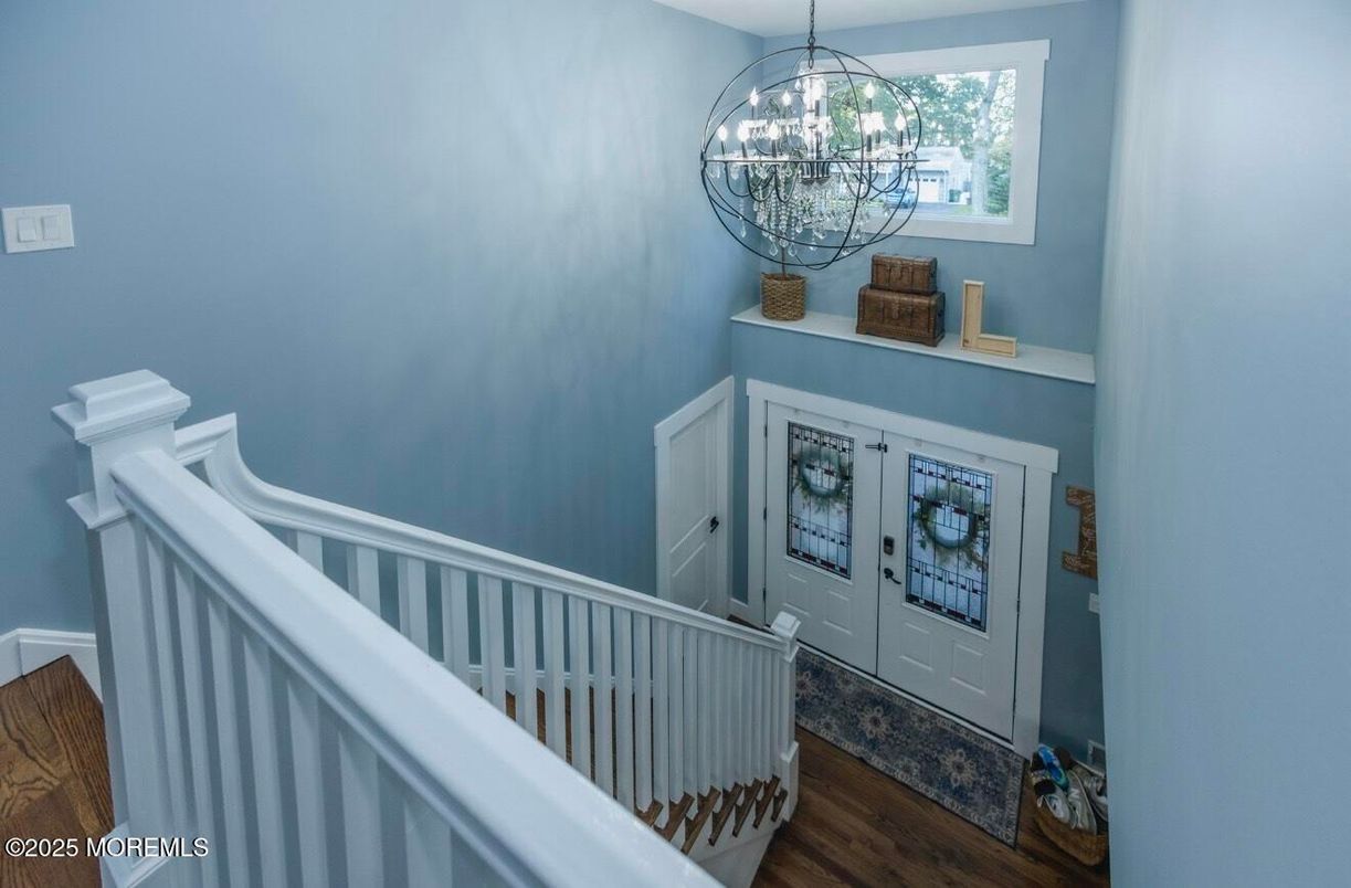 Chandelier, Interior, Wood Texture Flooring