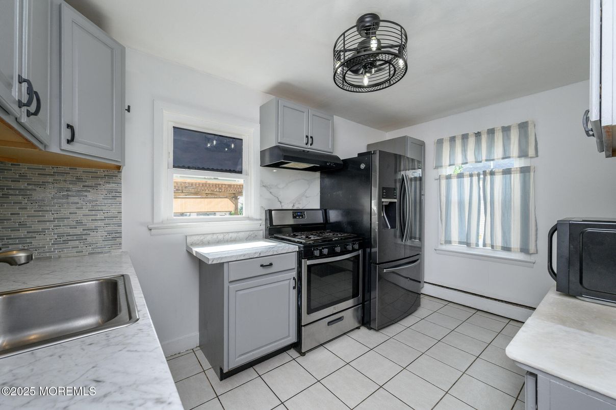 Interior, Kitchen, Marble Walls