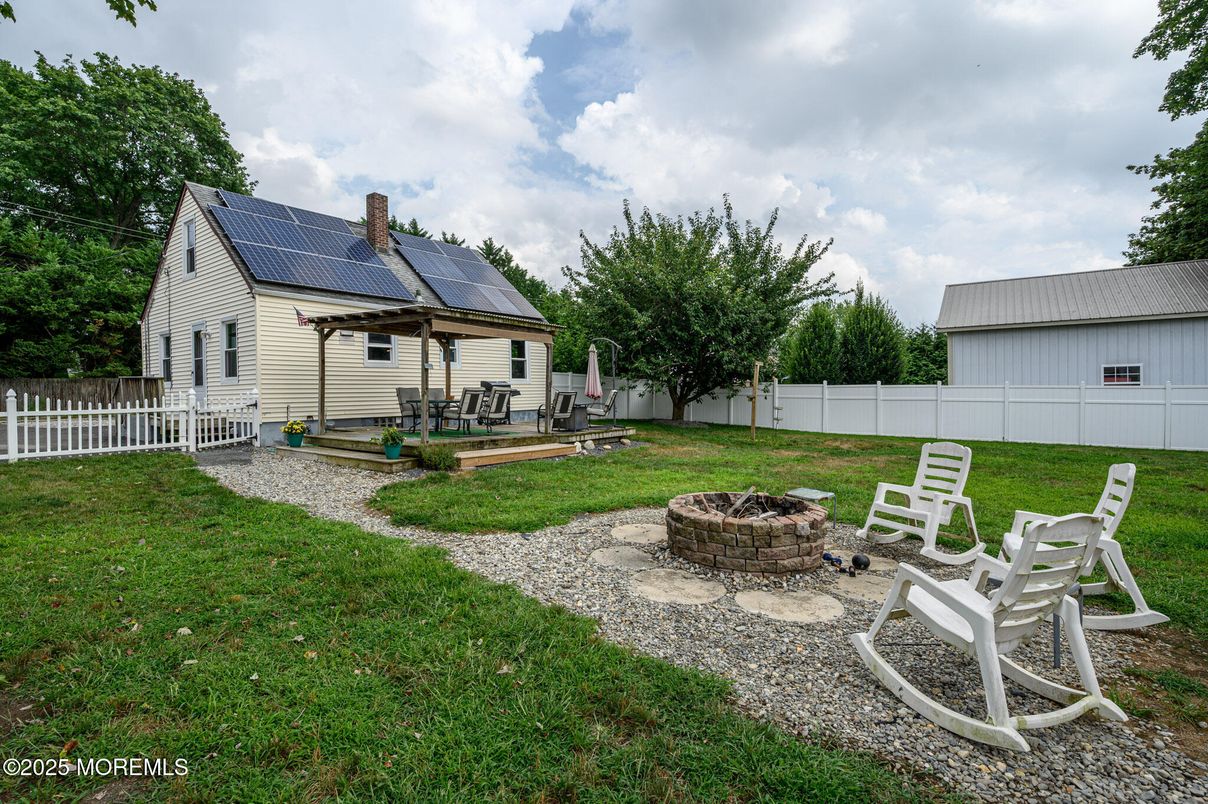 Backyard, Exterior, Solar Panels